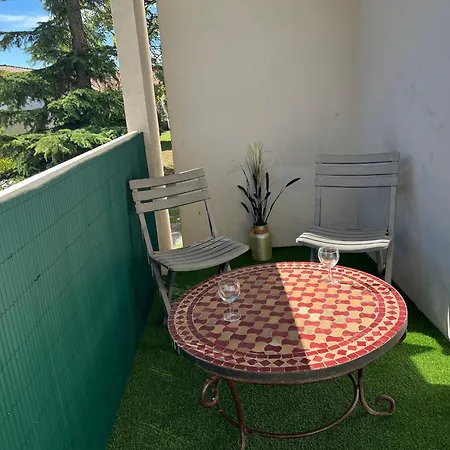 Calme, Lumineux Avec Balcon Apartment Toulouse Exterior photo